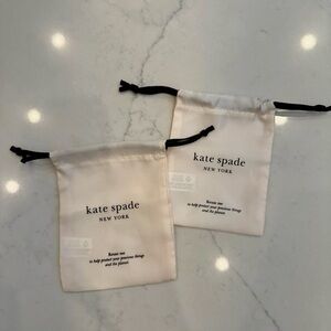 Kate Spade Small Dust Bag Bundle (2)